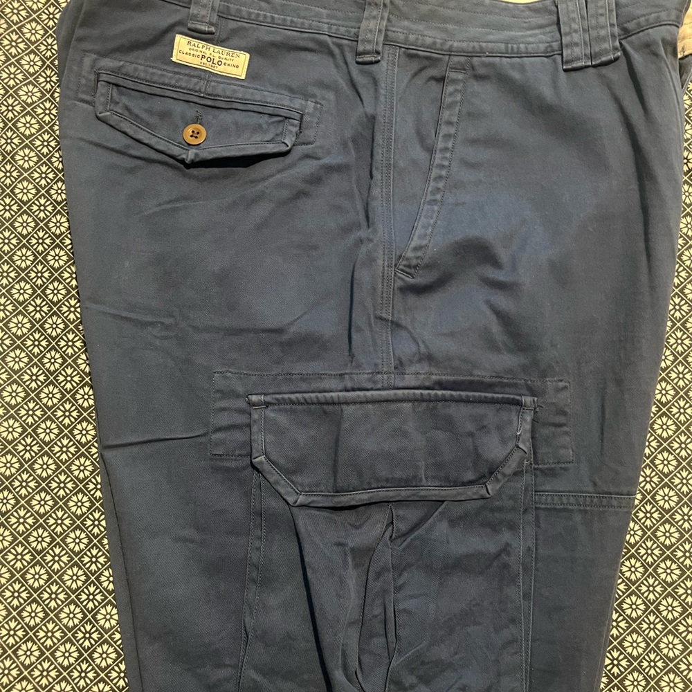 Polo by Ralph Lauren Men's blue Cargo Shorts